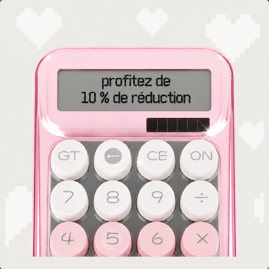 Profitez de 10 % de réduction