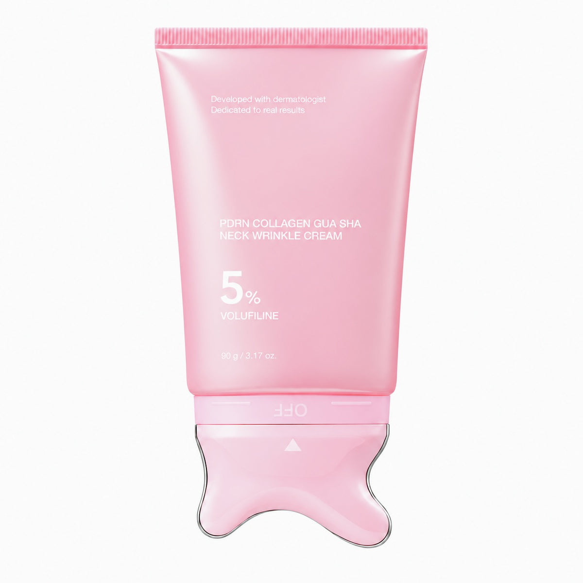 SCULPTÉ, crème raffermissante pour le cou au PDRN et à la Volufiline 5 % avec applicateur Gua Sha intégré